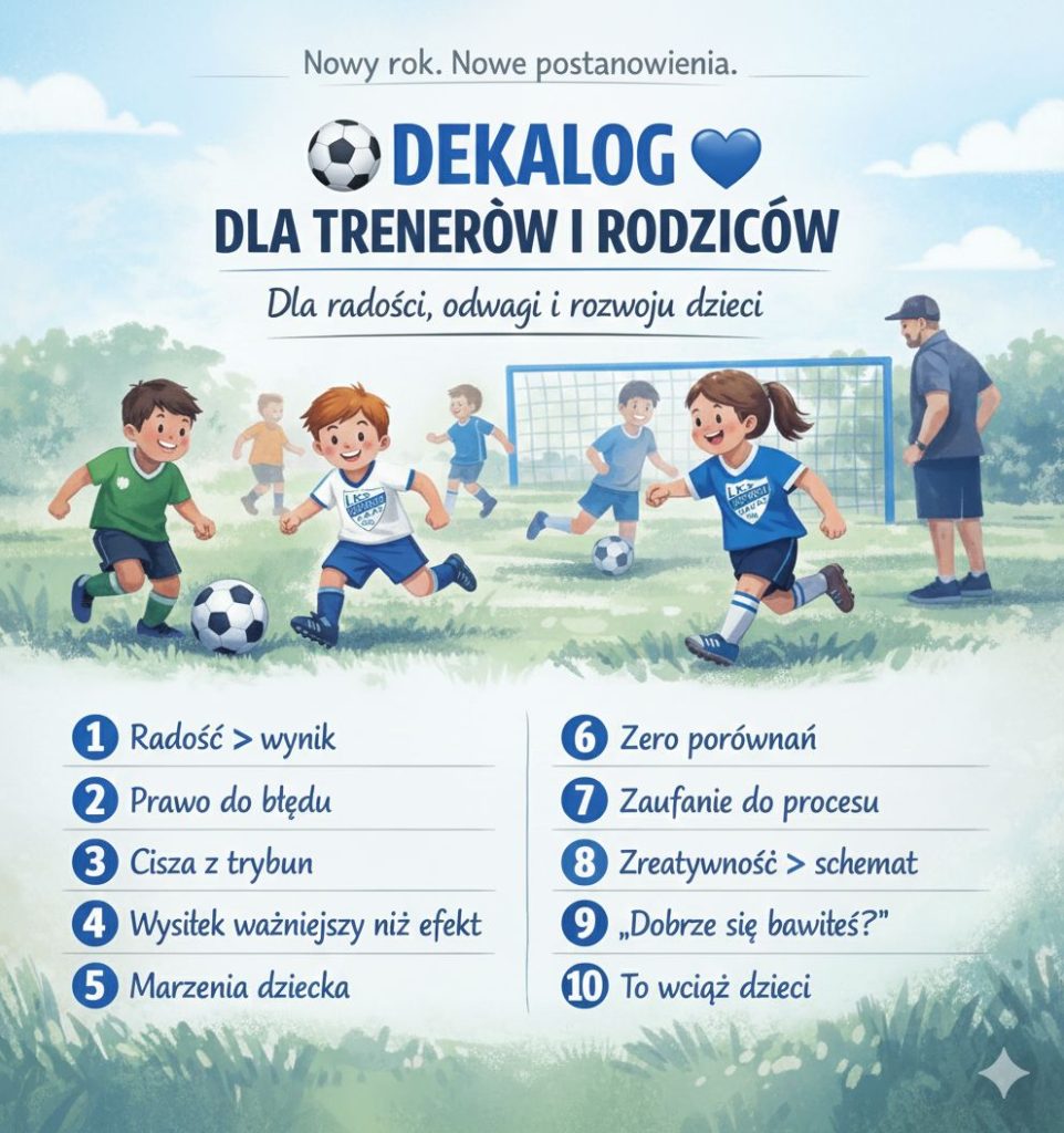 Noworoczny Dekalog dla Trenerów i Rodziców LKS Victoria Zalas Noworoczny Dekalog dla Trenerów i Rodziców LKS Victoria Zalas
