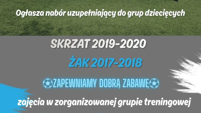 Uwaga ! Uwaga! LKS Victoria Zalas zaprasza najmłodszych adeptów piłki nożnej na zajęcia…
