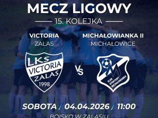 W nadchodzącą sobotę rozgrywamy zaległe spotkanie z drugą drużyną Michałowianki