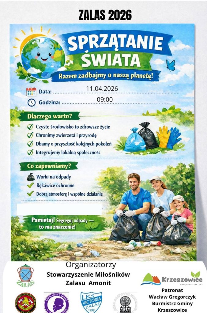 LKS Victoria Zalas wspiera ekologię