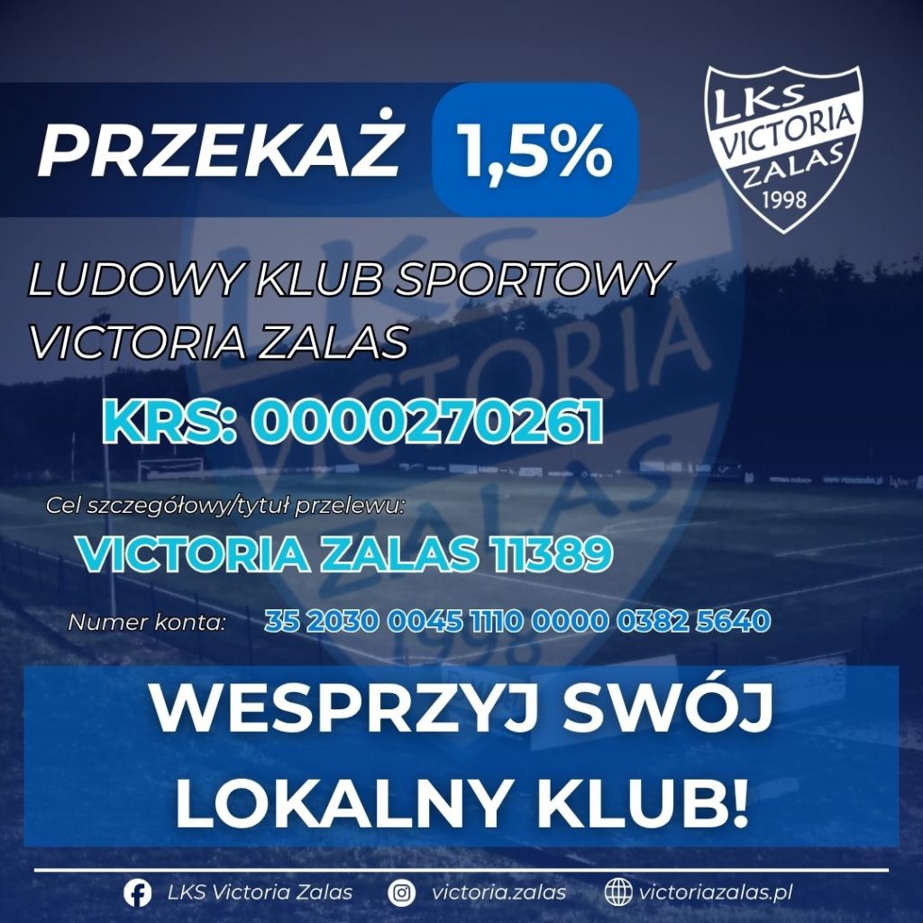 LKS Victoria Zalas wspierana przez kibiców LKS Victoria Zalas wspierana przez kibiców