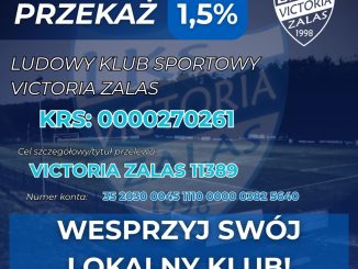 LKS Victoria Zalas wspierana przez kibiców