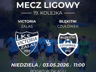 LKS Victoria Zalas vs Błękitni Czułówek – mecz w Niedzielę