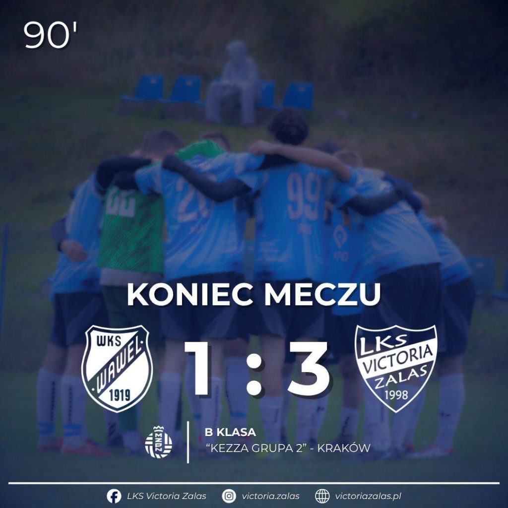 Victoria Zalas pokonuje WKS Wawel 1:3 Victoria Zalas pokonuje WKS Wawel 1:3