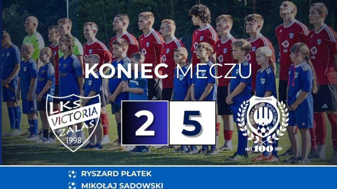 Finał Pucharu Burmistrza: B-klasowy LKS Victoria Zalas w walce z V-ligowcem