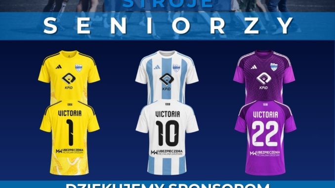 LKS Victoria Zalas z nowymi strojami dzięki sponsorom