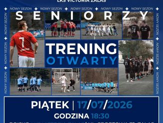 Trening otwarty seniorów w piątek!