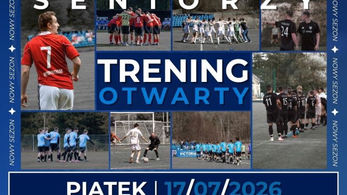 Trening otwarty seniorów w piątek!