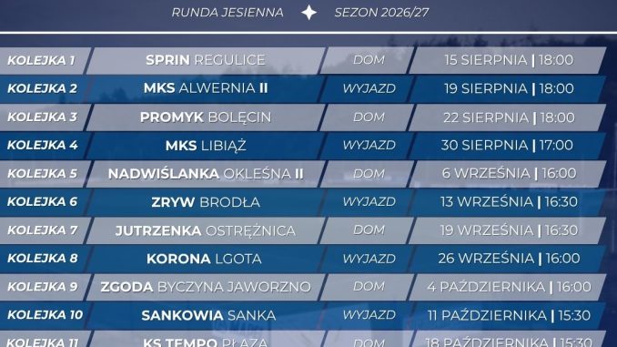 LKS Victoria Zalas wraca do gry w nowym sezonie!