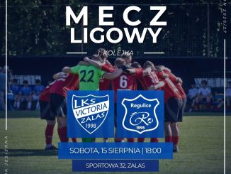 LKS Victoria Zalas vs Regulice w 1. kolejce klasy B