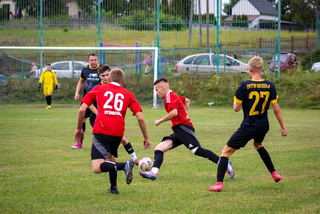 Kilkanaście ujęć z ostatniego meczu w Brodłach