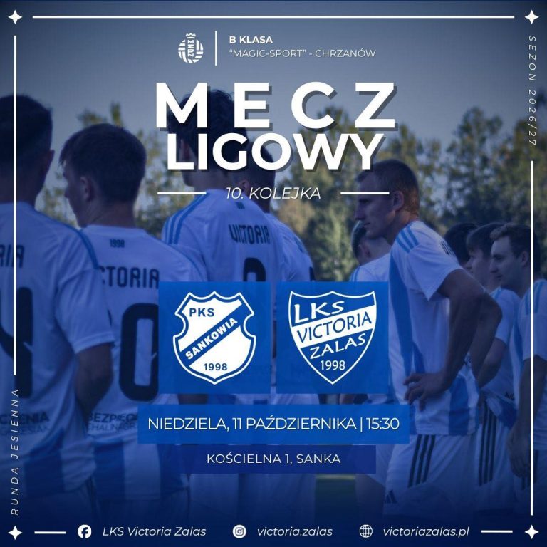 Derby gminy Krzeszowice: Sankowia Sanka – Victoria Zalas